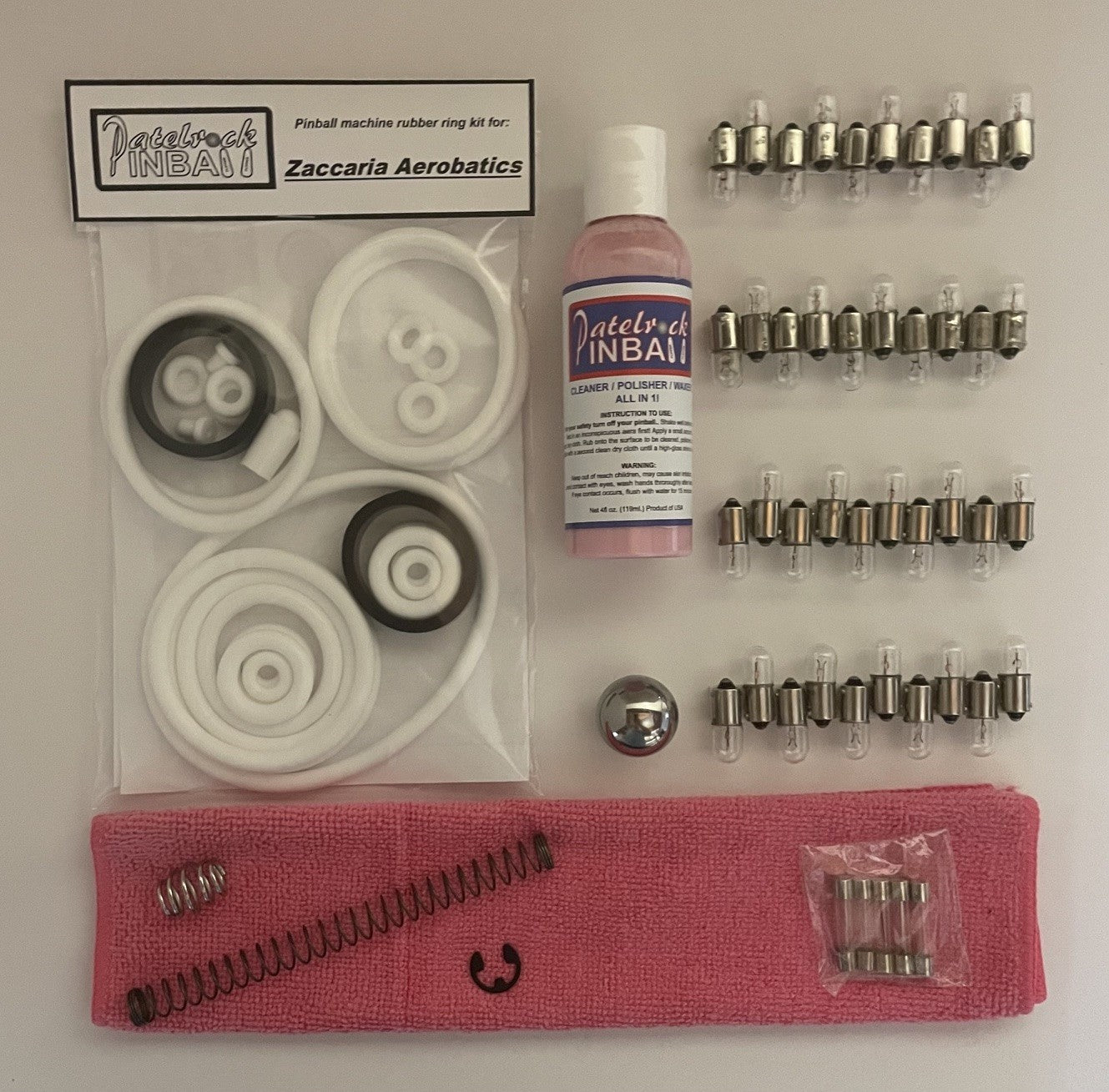 Zaccaria Aerobatics Pinball Machine Maintenance Kit
