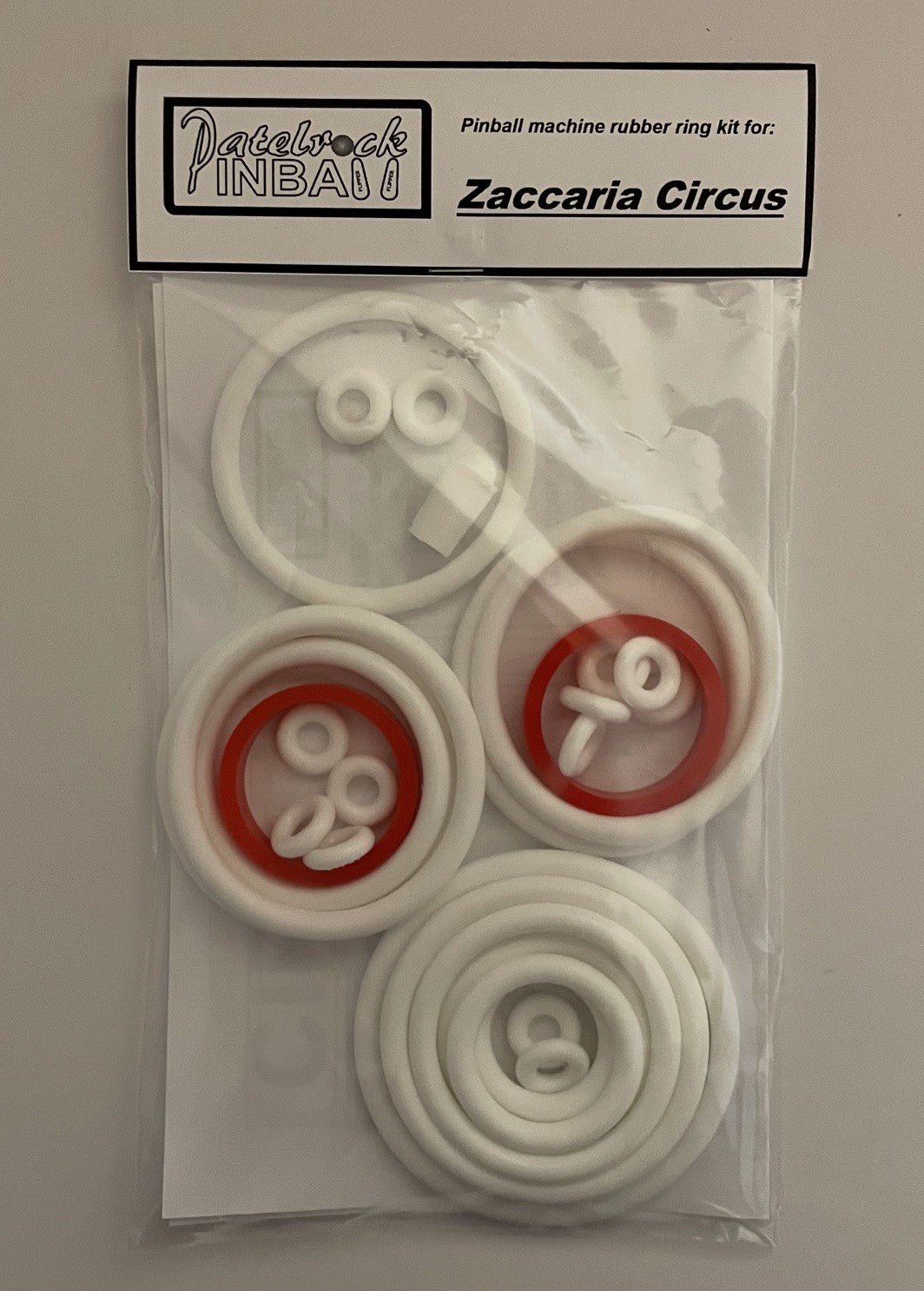 Zaccaria Circus Pinball Machine Rubber Ring Kit