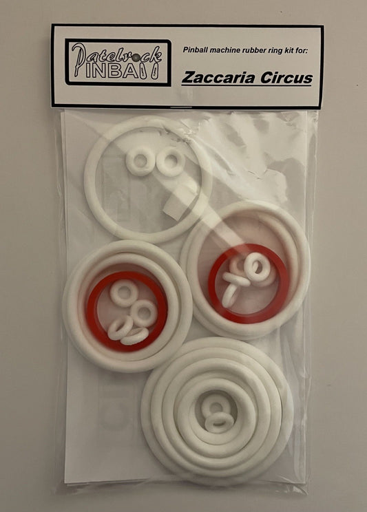 Zaccaria Circus Pinball Machine Rubber Ring Kit