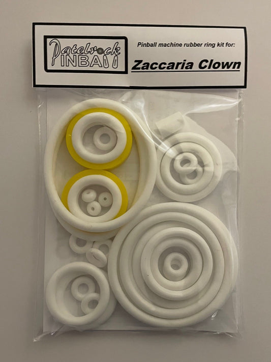 Zaccaria Clown Pinball Machine Rubber Ring Kit