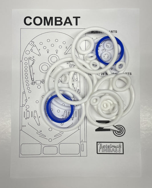Zaccaria Combat Pinball Machine Maintenance Kit