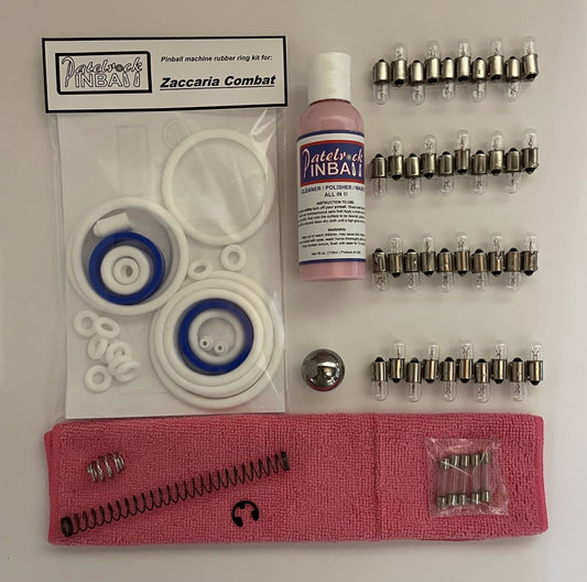 Zaccaria Combat Pinball Machine Maintenance Kit