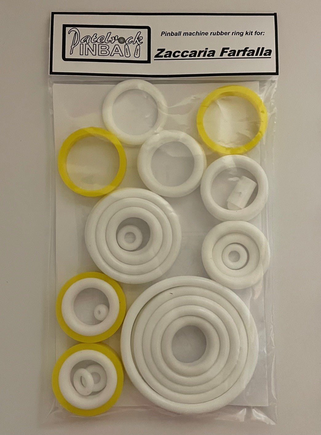 Zaccaria Farfalla Pinball Machine Rubber Ring Kit
