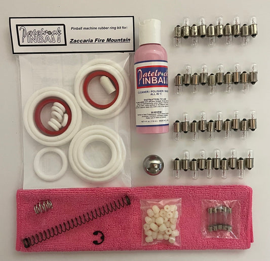 Zaccaria Fire Mountain Pinball Machine Maintenance Kit
