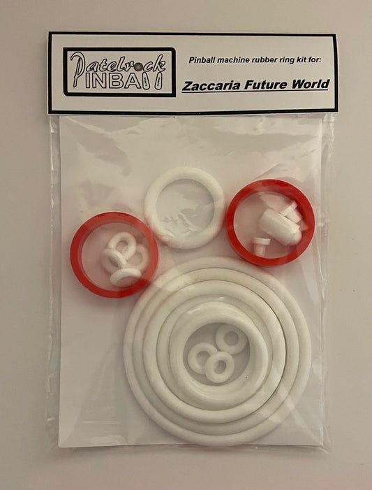 Zaccaria Future World Pinball Machine Rubber Ring Kit