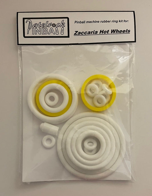 Zaccaria Hot Wheels Pinball Machine Rubber Ring Kit