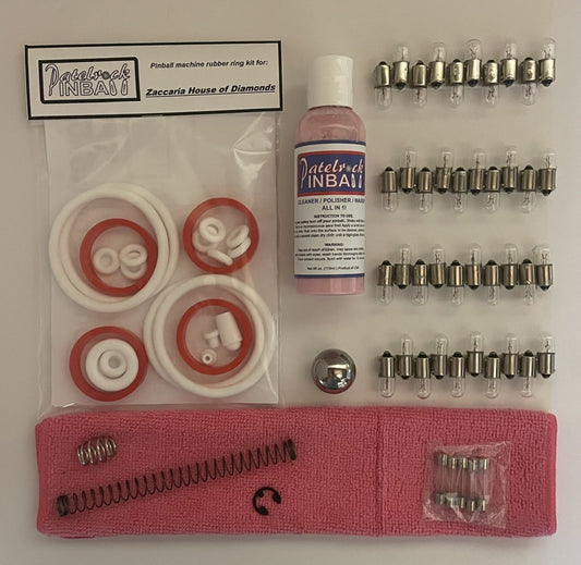 Zaccaria House of Diamonds Pinball Machine Maintenance Kit