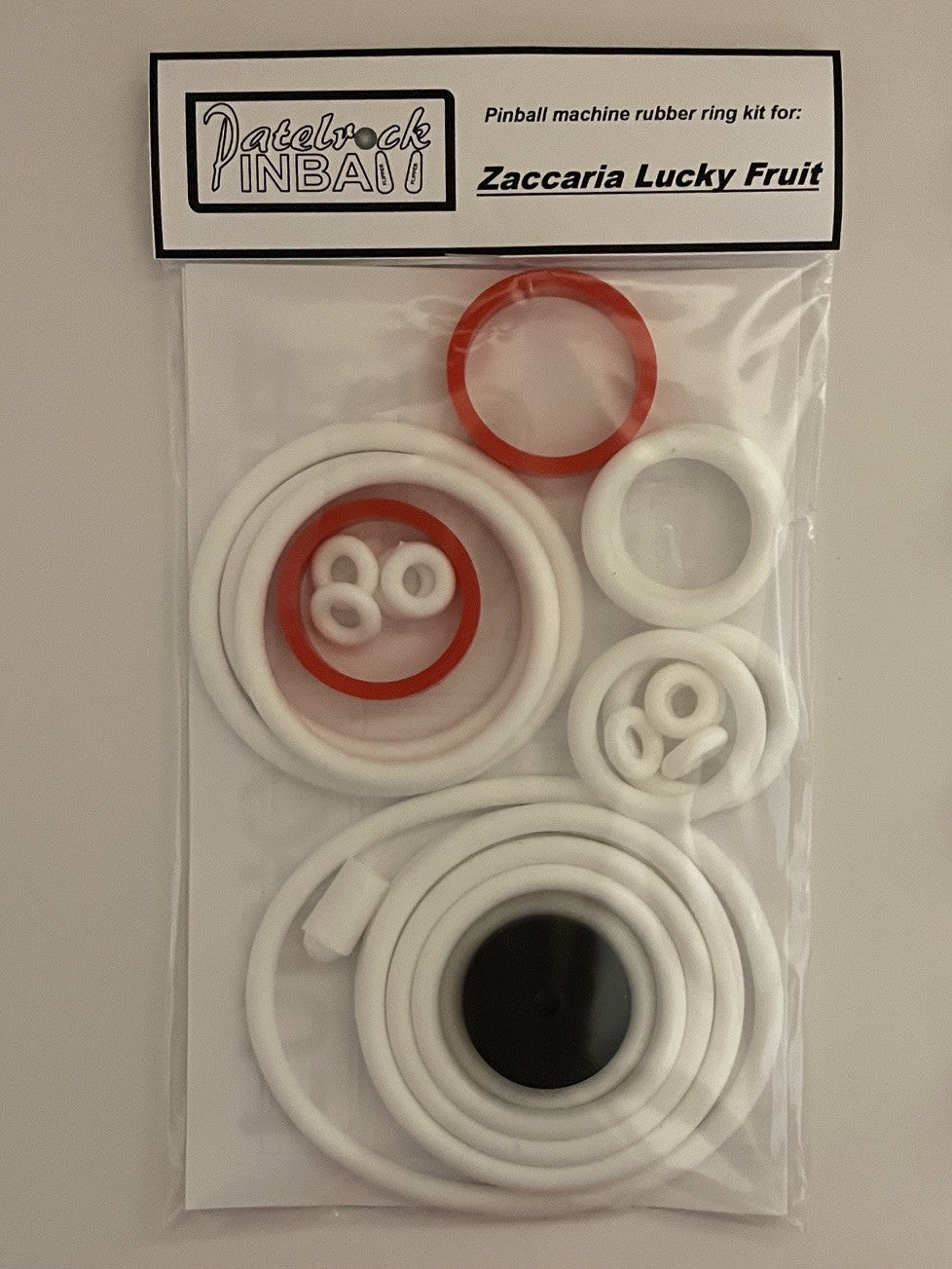 Zaccaria Lucky Fruit Pinball Machine Rubber Ring Kit