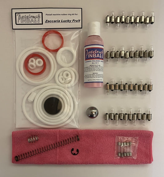 Zaccaria Lucky Fruit Pinball Machine Maintenance Kit