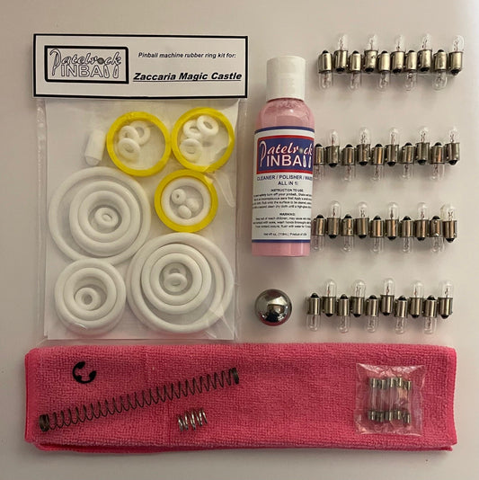 Zaccaria Magic Castle Pinball Machine Maintenance Kit