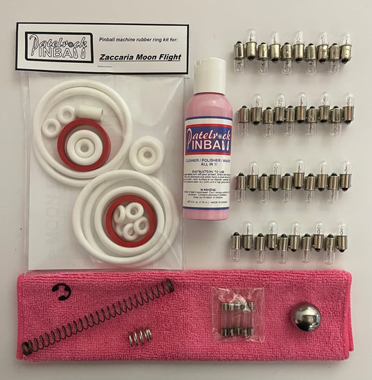 Zaccaria Moon Flight Pinball Machine Maintenance Kit
