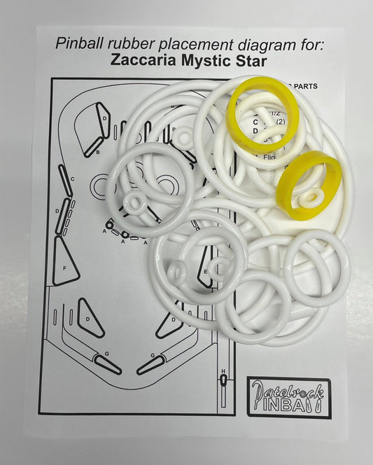Zaccaria Mystic Star Pinball Machine Maintenance Kit