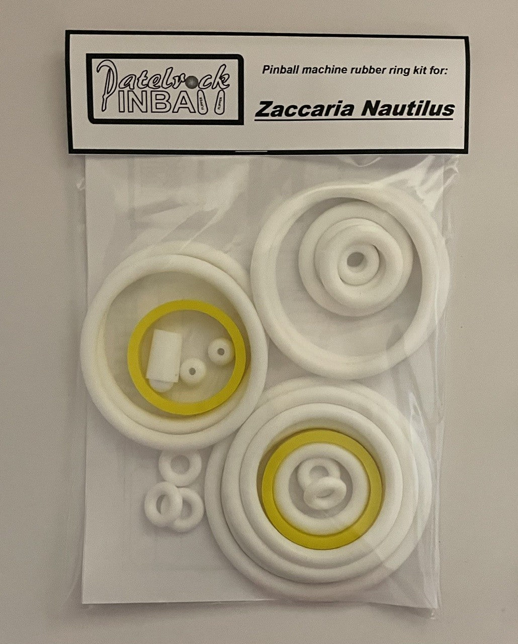 Zaccaria Nautilus Pinball Machine Rubber Ring Kit