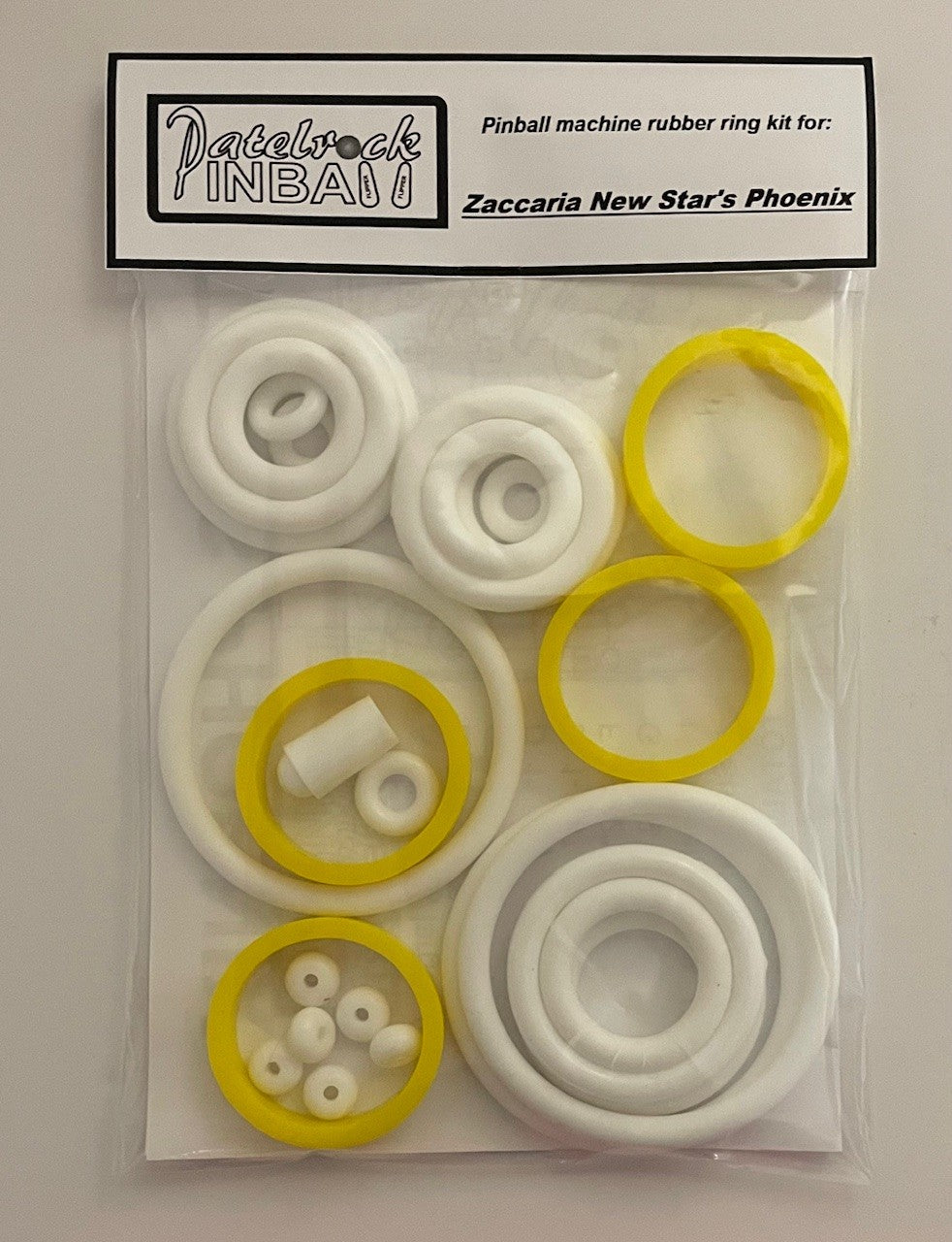 Zaccaria New Star's Phoenix Pinball Machine Rubber Ring Kit