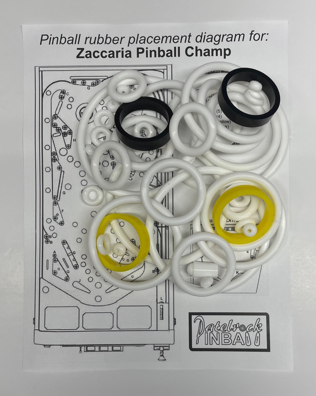 Zaccaria Pinball Champ Pinball Machine Maintenance Kit