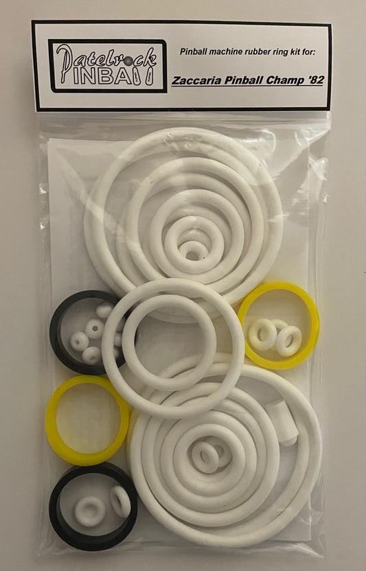 Zaccaria Pinball Champ '82 Pinball Machine Rubber Ring Kit