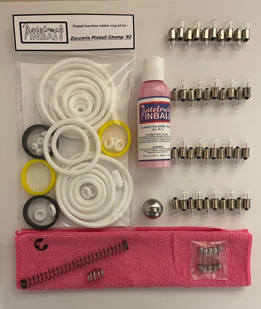 Zaccaria Pinball Champ '82 Pinball Machine Maintenance Kit