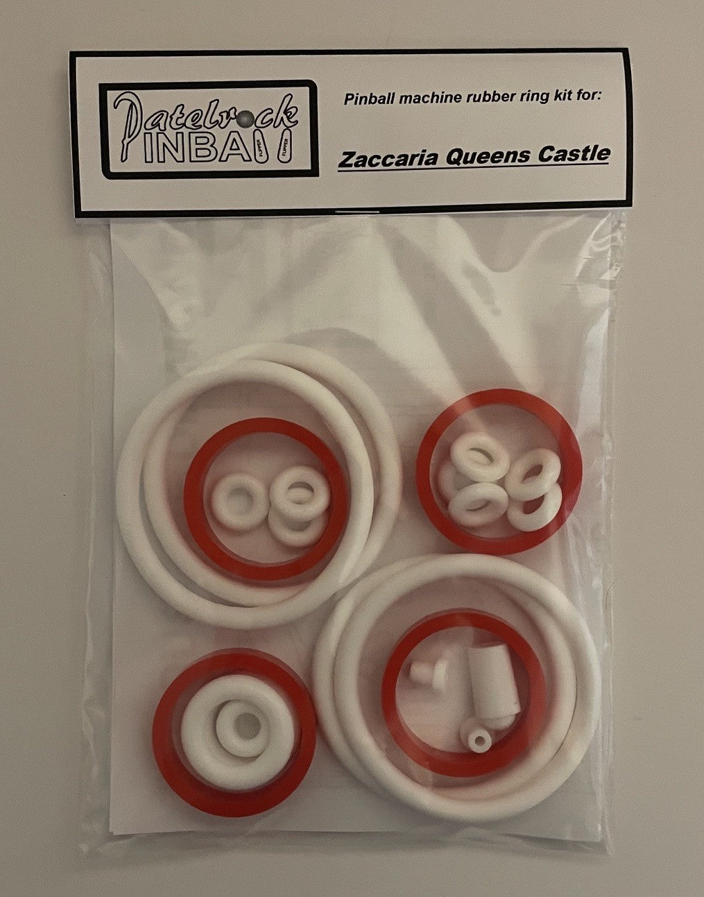 Zaccaria Queen's Castle Pinball Machine Rubber Ring Kit