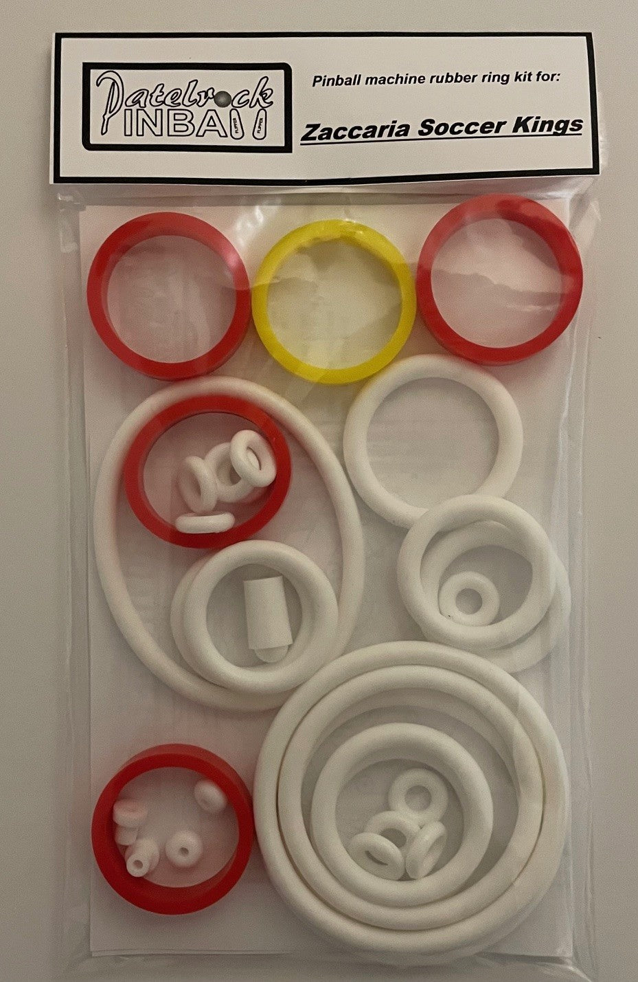 Zaccaria Soccer Kings Pinball Machine Rubber Ring Kit