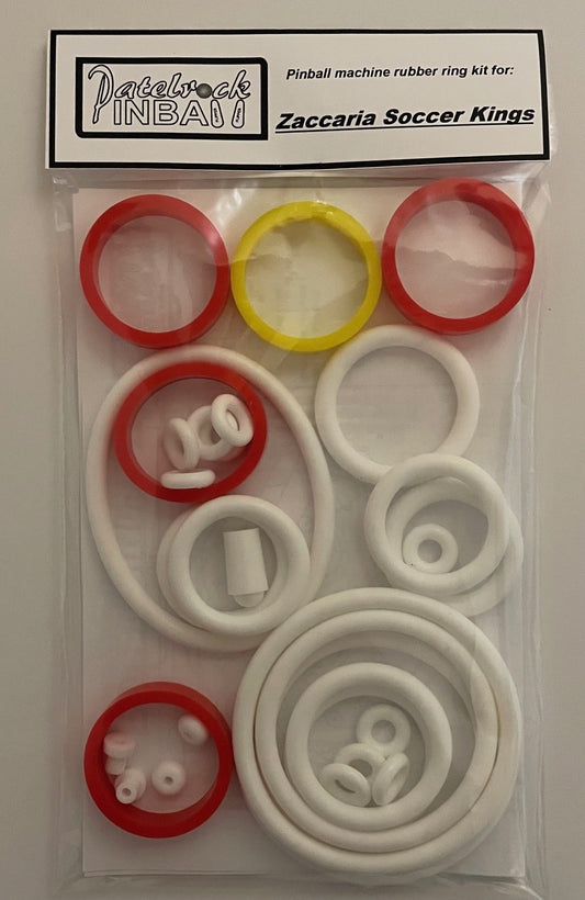 Zaccaria Soccer Kings Pinball Machine Rubber Ring Kit