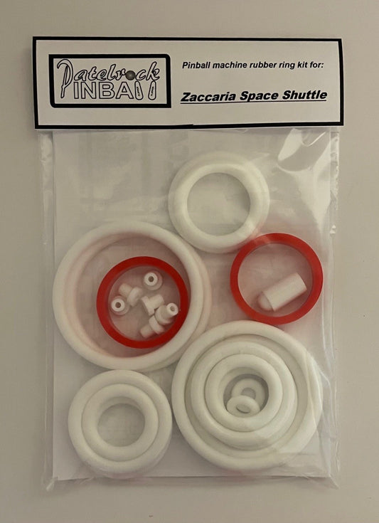 Zaccaria Space Shuttle Pinball Machine Rubber Ring Kit