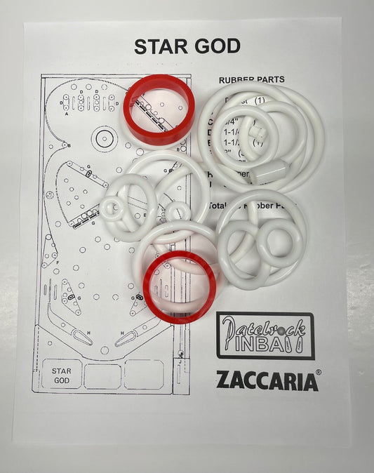 Zaccaria Star God Pinball Machine Maintenance Kit