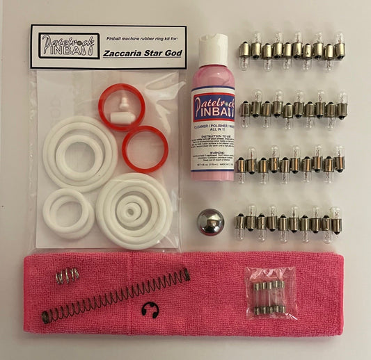 Zaccaria Star God Pinball Machine Maintenance Kit