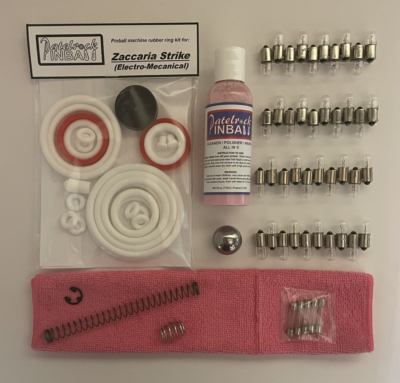 Zaccaria Strike | Electro Mecanical Pinball Machine Maintenance Kit