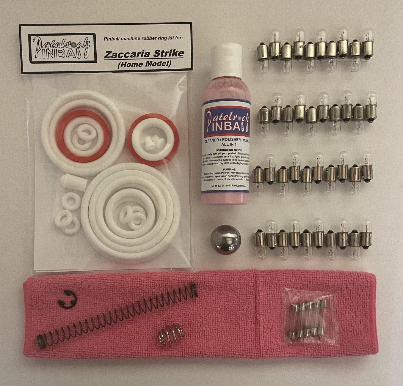 Zaccaria Strike | Home Model Pinball Machine Maintenance Kit