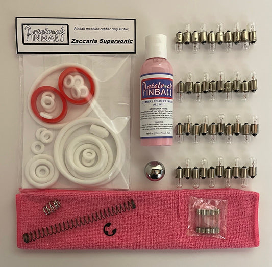 Zaccaria Supersonic Pinball Machine Maintenance Kit