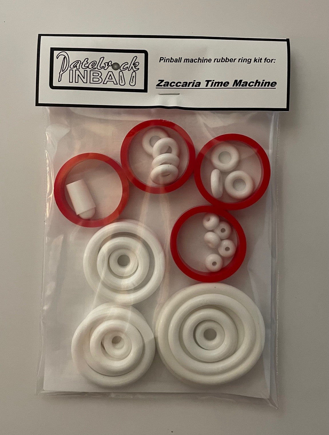 Zaccaria Time Machine Pinball Machine Rubber Ring Kit