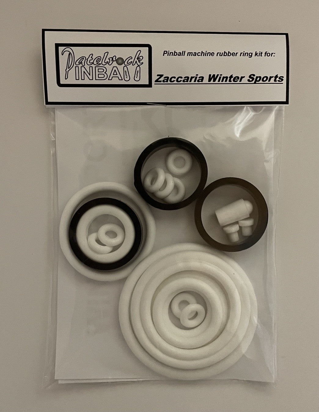 Zaccaria Winter Sports Pinball Machine Rubber Ring Kit