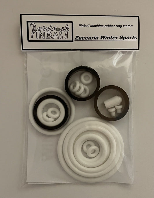 Zaccaria Winter Sports Pinball Machine Rubber Ring Kit