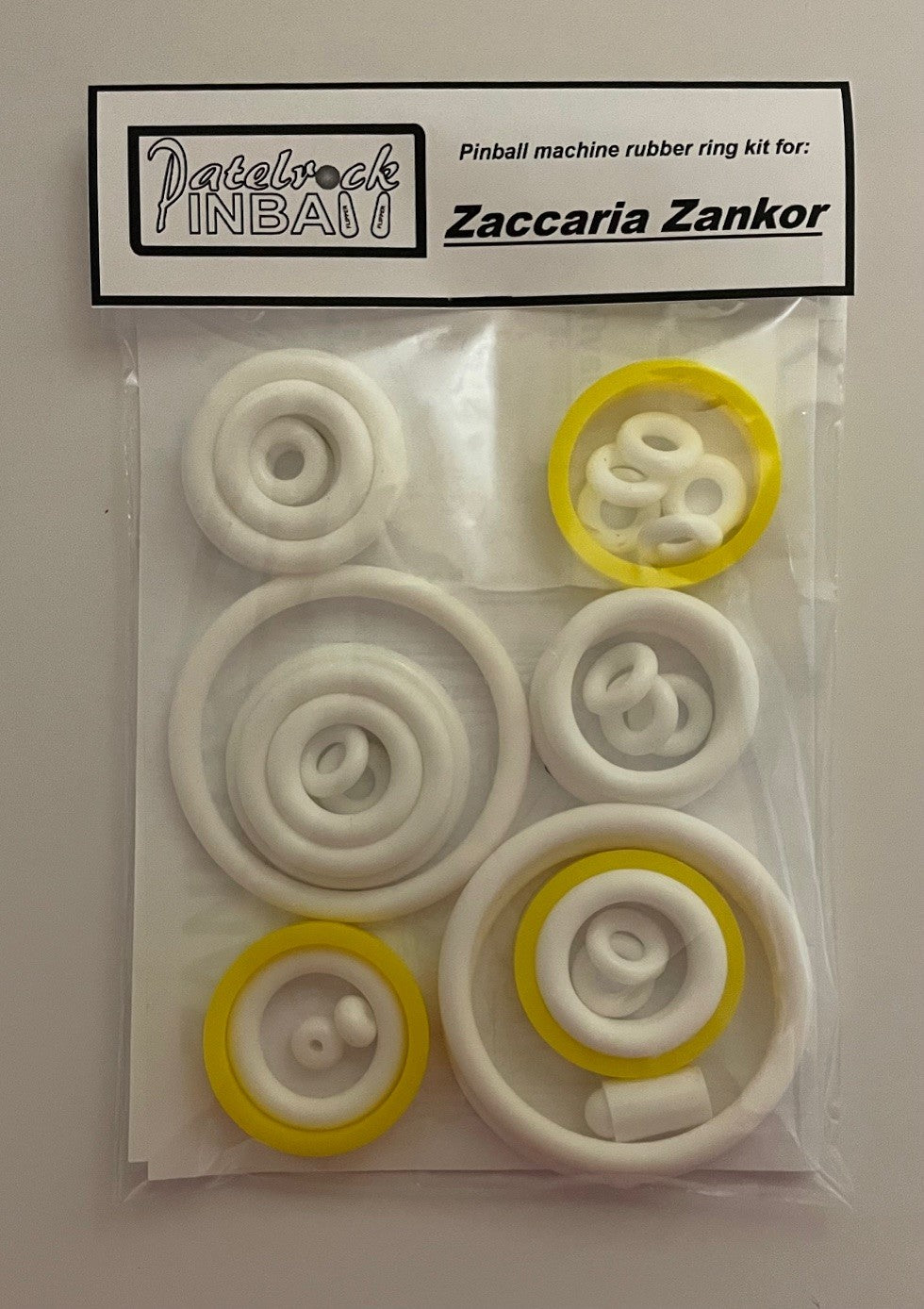 Zaccaria Zankor Pinball Machine Rubber Ring Kit